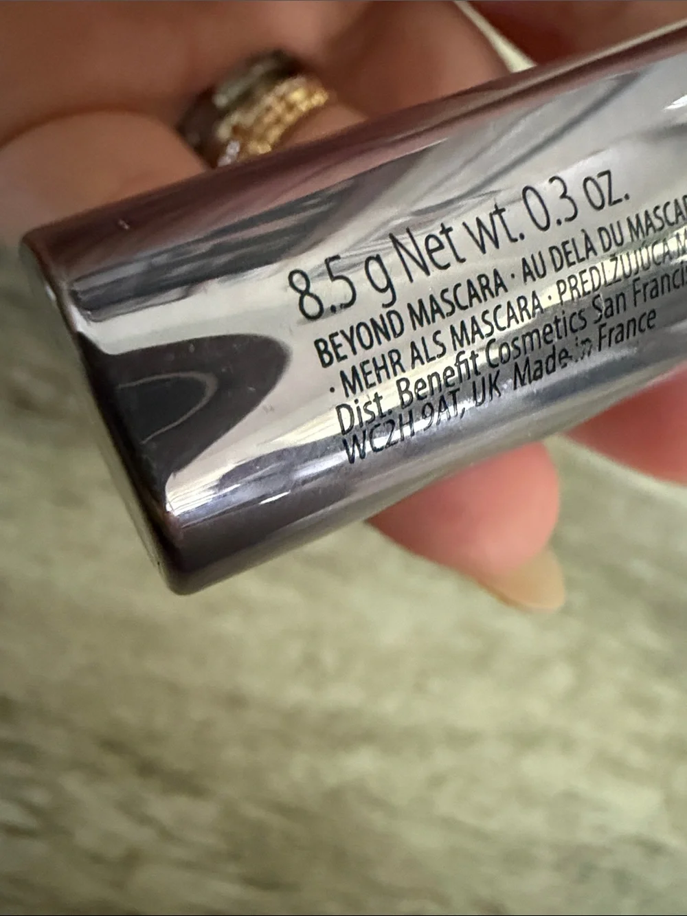 Benefit They're Real! Mascara — Silver with Orange Logo